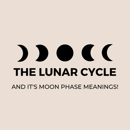The Lunar Cycle and It's Moon Phase Meanings