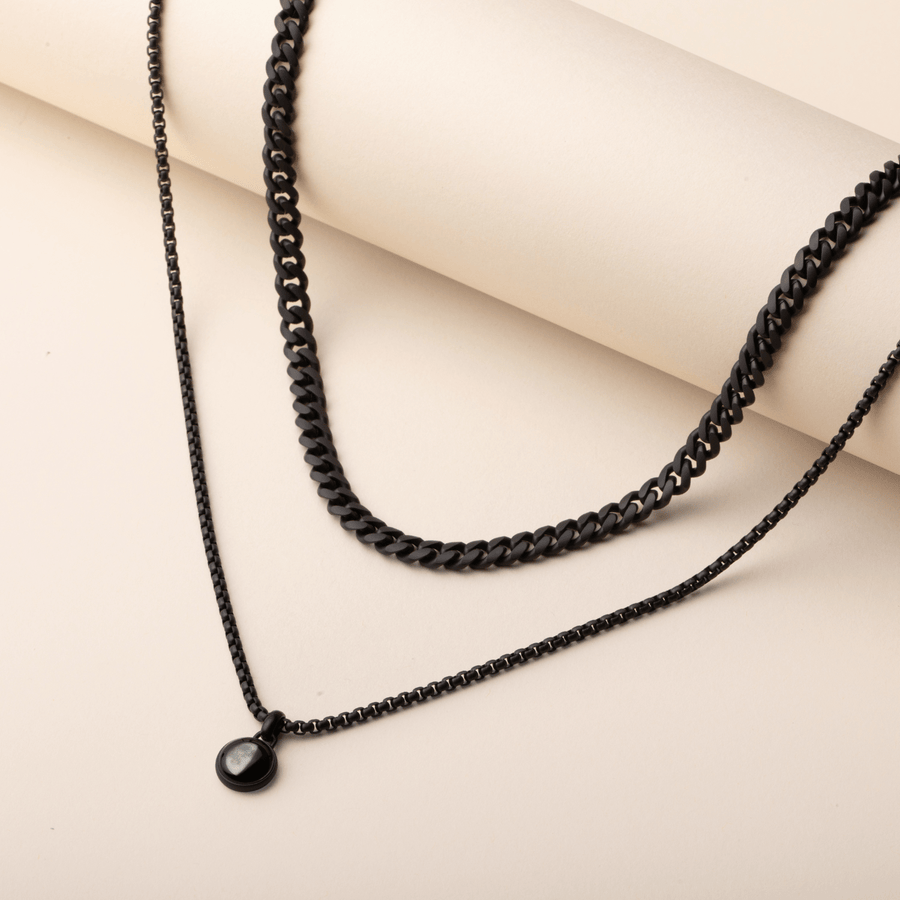 Orion Necklace & Shadow Chain Set