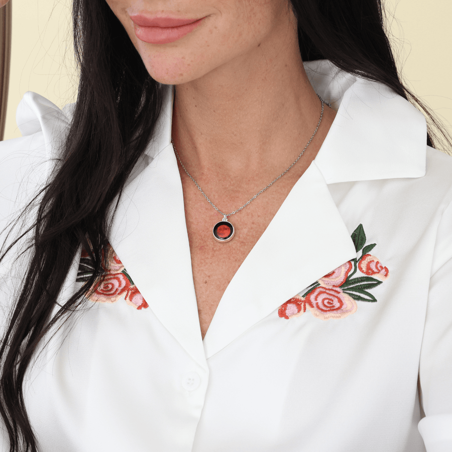 Lunar Eclipse Charmed Simplicity Necklace