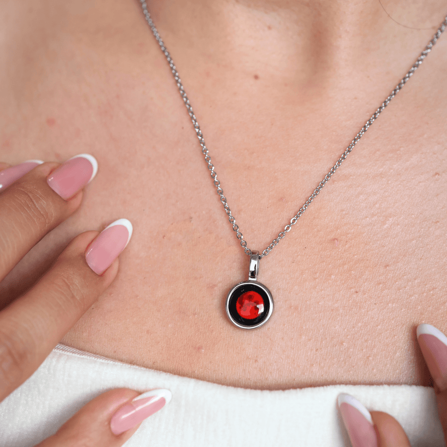 Lunar Eclipse Sky Light Necklace