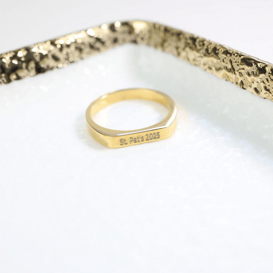 St. Pat's 2025 Ring in Gold