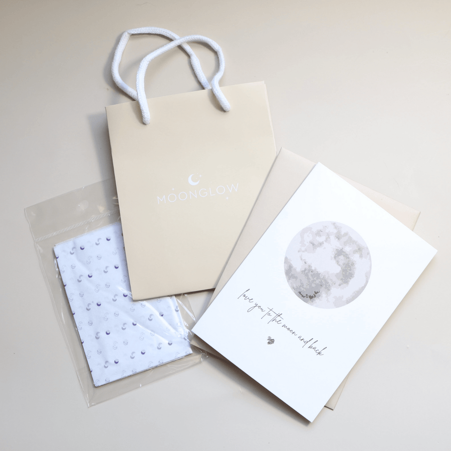 Ensemble sac cadeau + carte de vœux