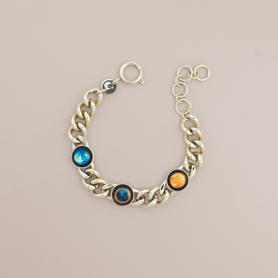 Celestial Eclipse Gold Bracelet