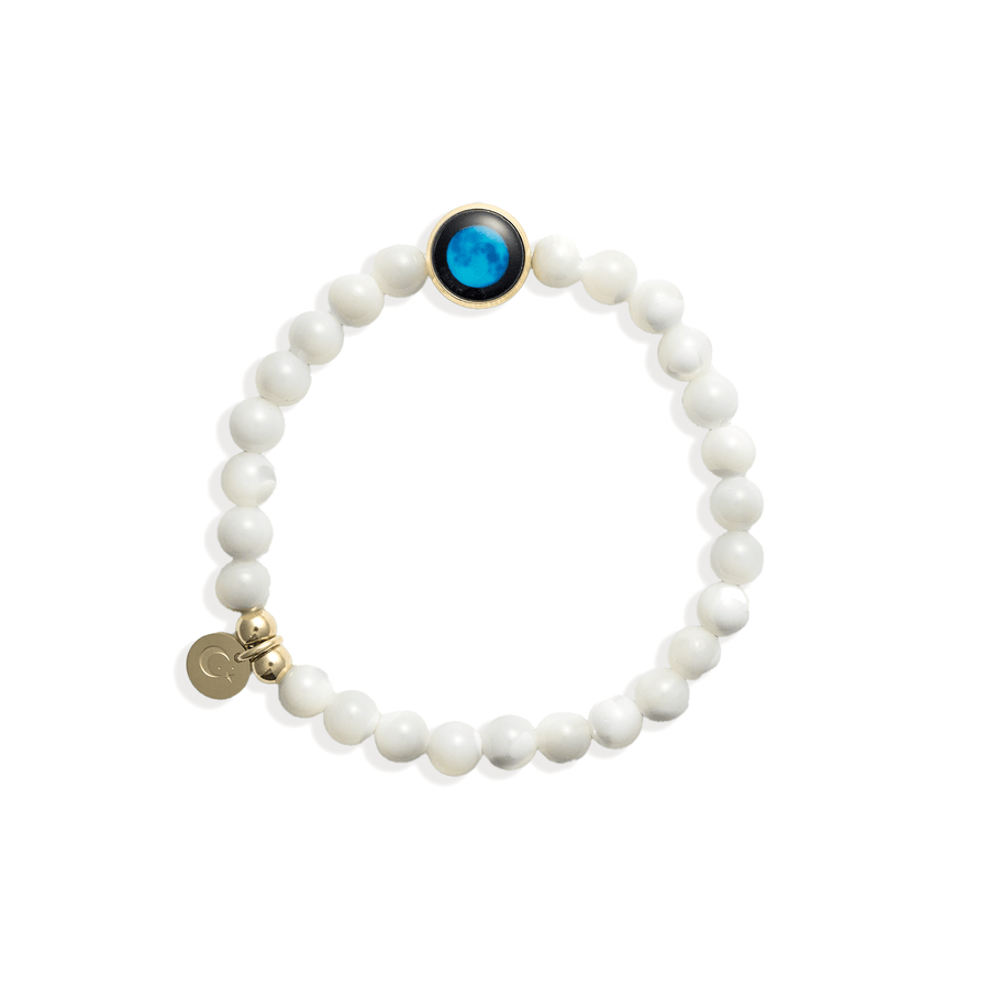 Bracelet Lueur Lunaire Nouvelle Lune en Or 