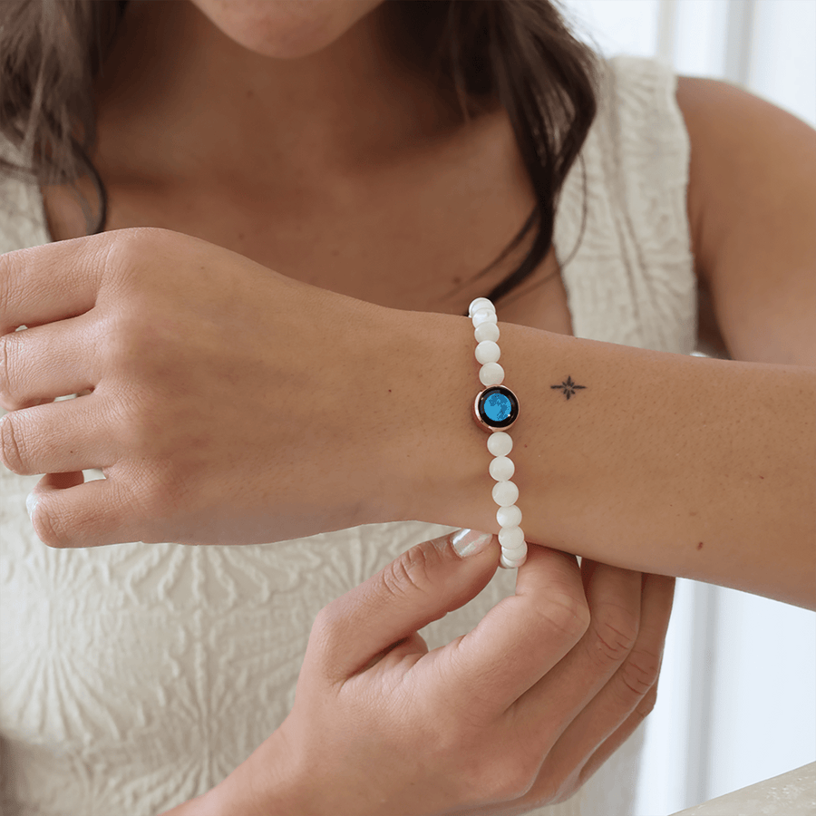Bracelet Lueur Lunaire Nouvelle Lune en Or 