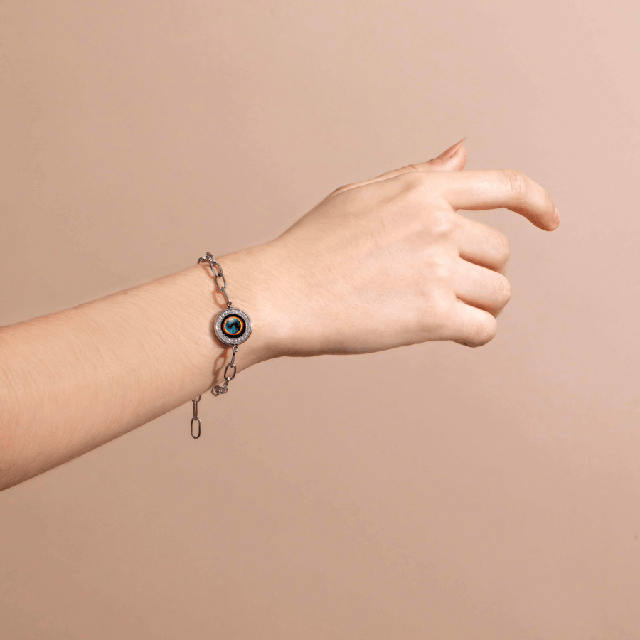 Solar Eclipse Asterism Bracelet