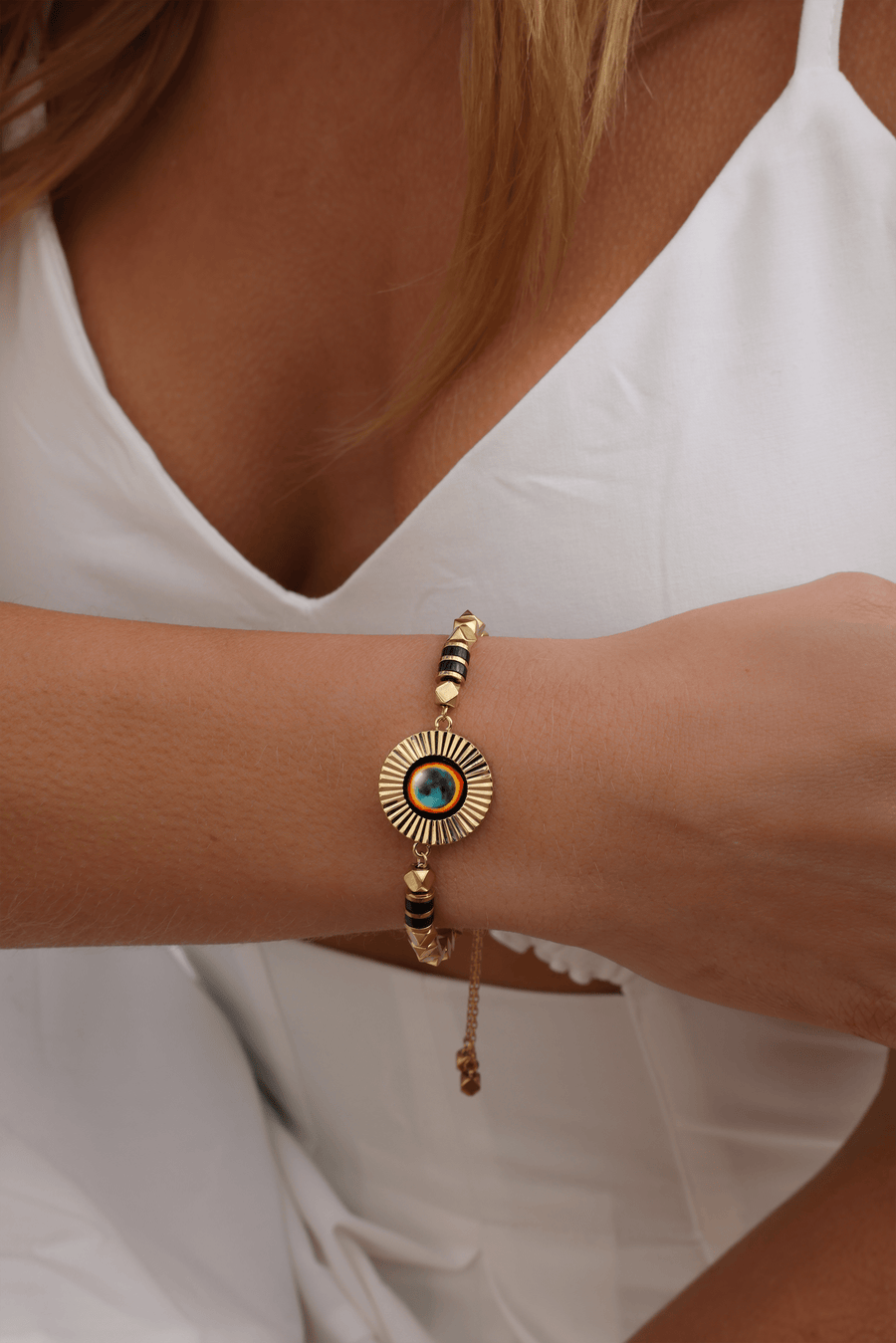 Pre-order Solar Eclipse Sunlit Cosmos Bracelet