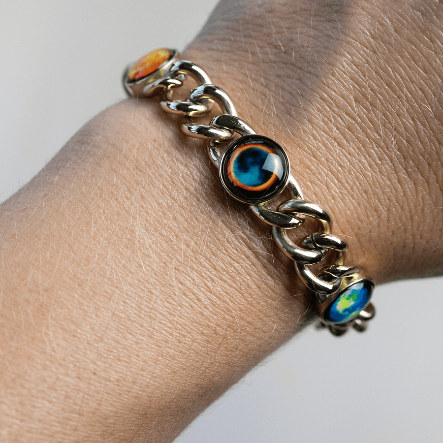 Celestial Eclipse Gold Bracelet