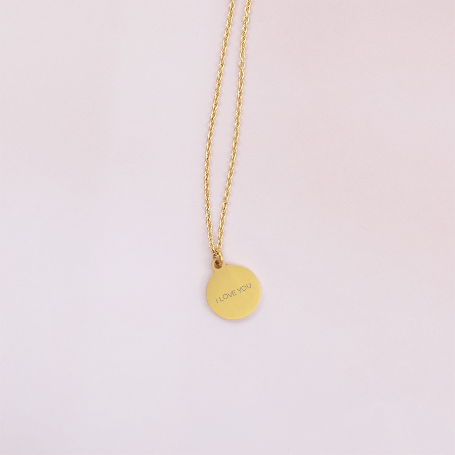 The signature logo necklace