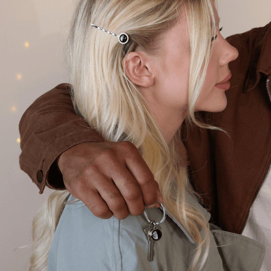 Elysian Hairpin & Moon Memory Keychain Bundle