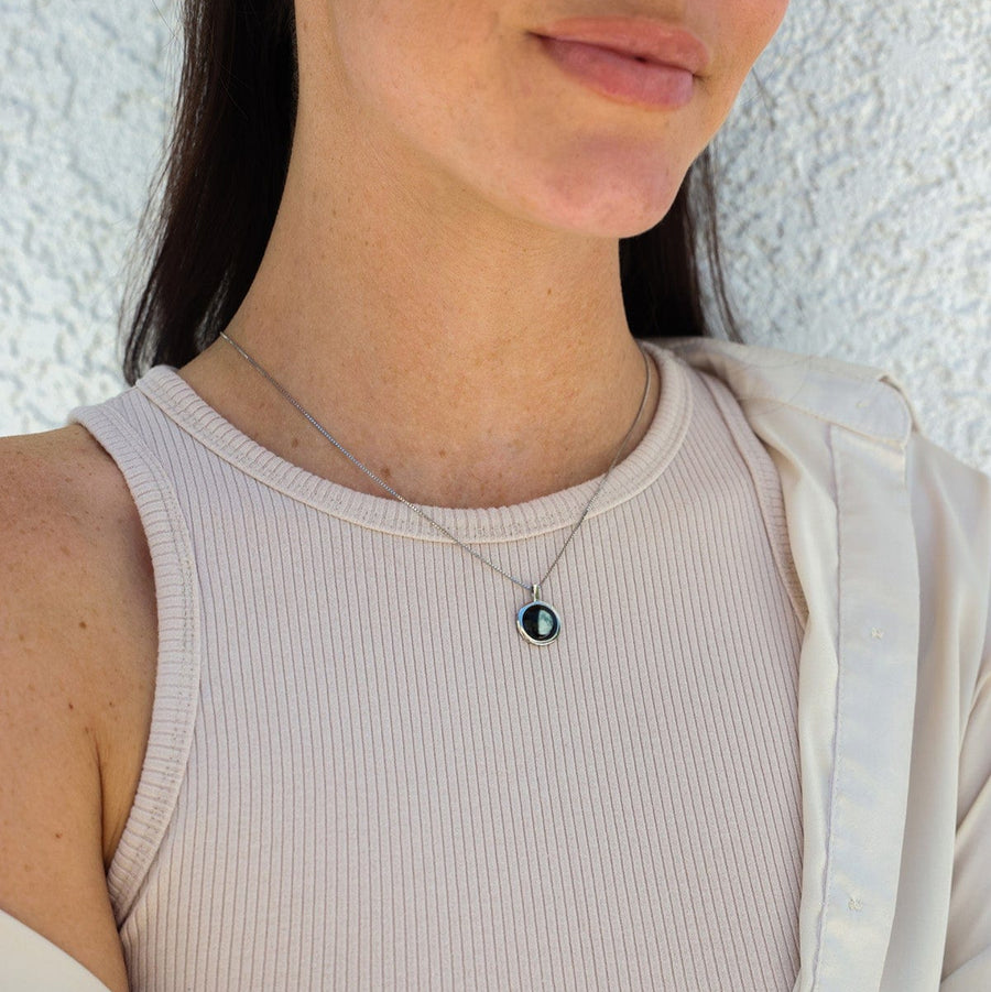 Theia Necklace in Sterling Silver