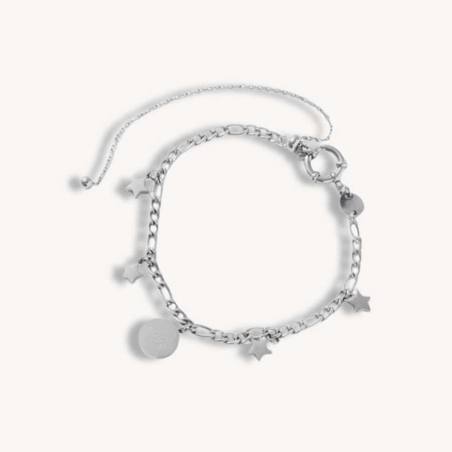 Aphrodite Anklet In Stainless Steel