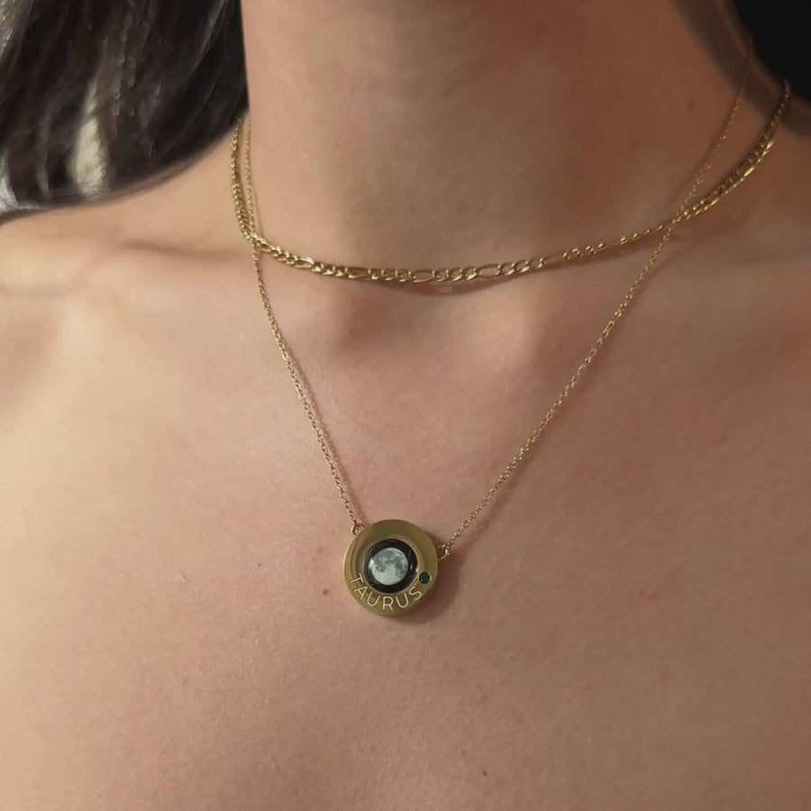 The Taurus Lunar Soulkeeper Necklace