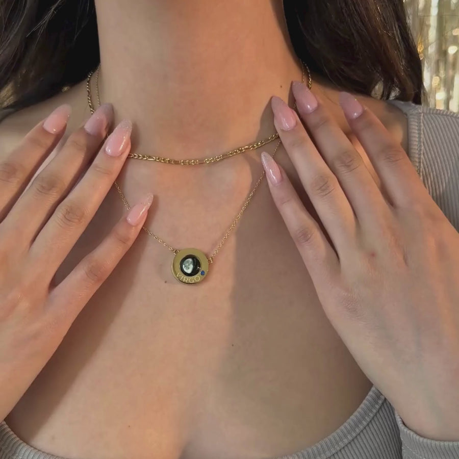 The Virgo Lunar Soulkeeper Necklace