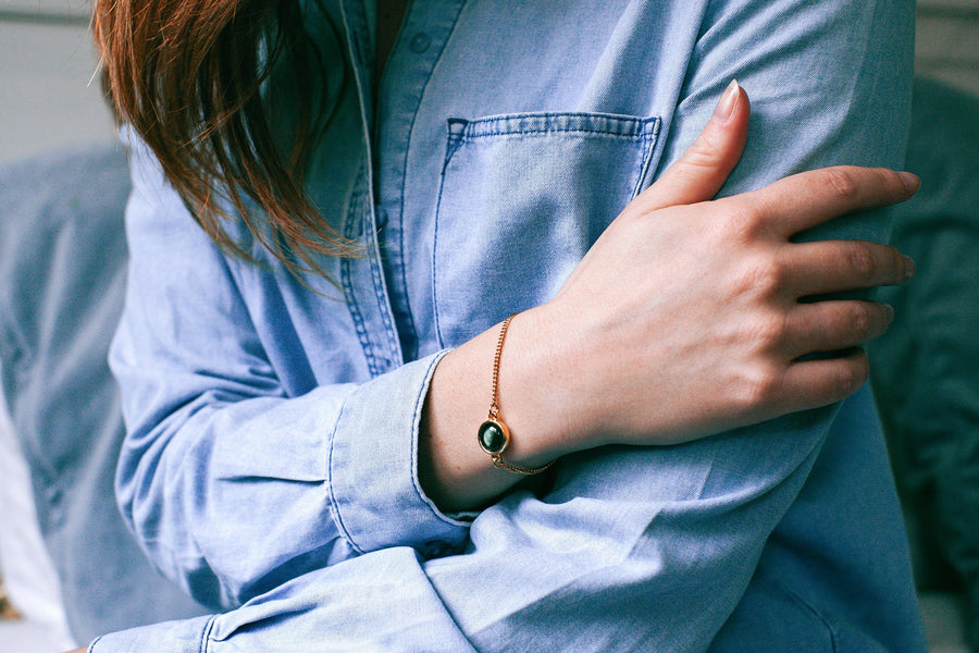 Birthstone Pallene Bracelet in Gold