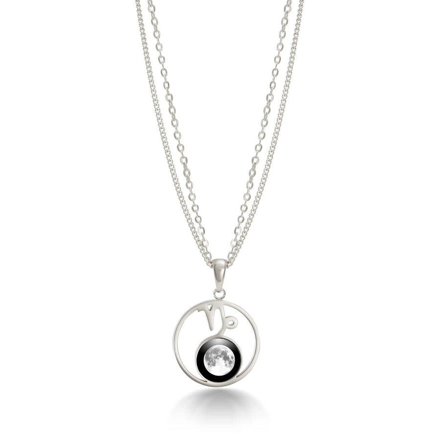 Capricorn Stella Necklace in Stainless Steel