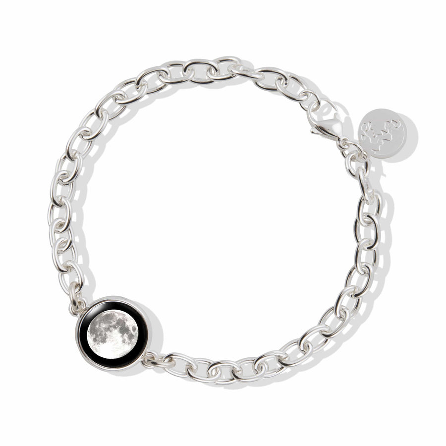Silver Link Bracelet – Moonglow Jewelry
