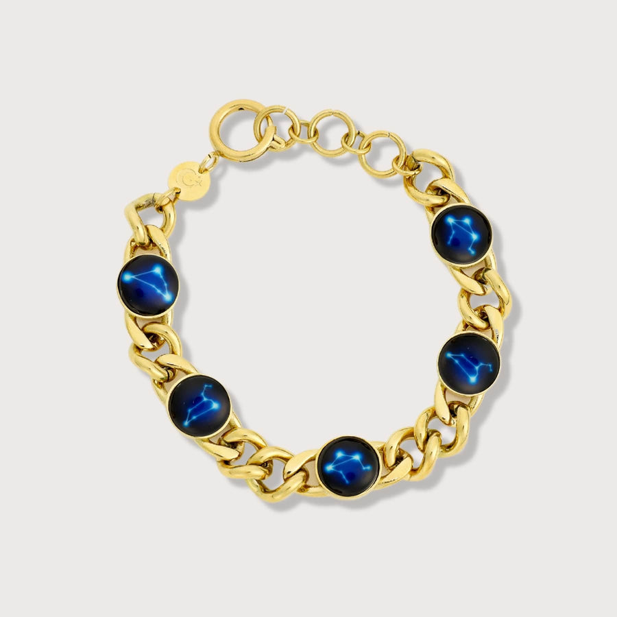 Five Star Astral Pleiades Bracelet in Gold