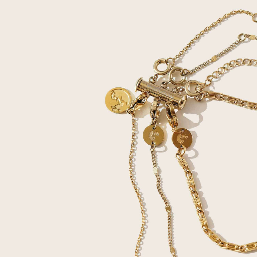 Moon Link Chain Connector Moonglow Jewelry