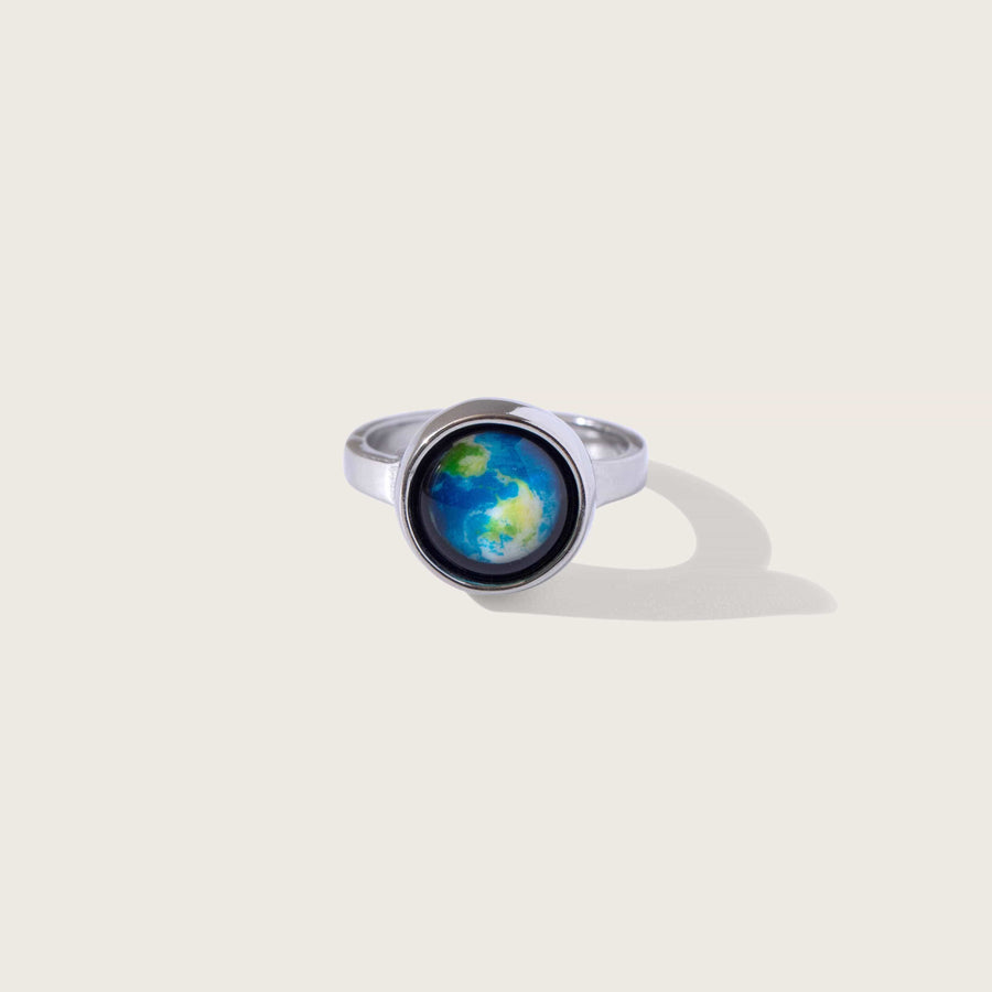 Stainless steel Earthglow Milestone Ring