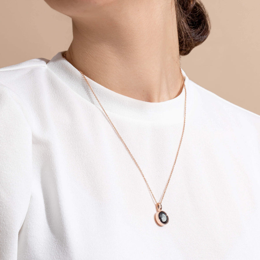 Sky Light Rose Gold Necklace