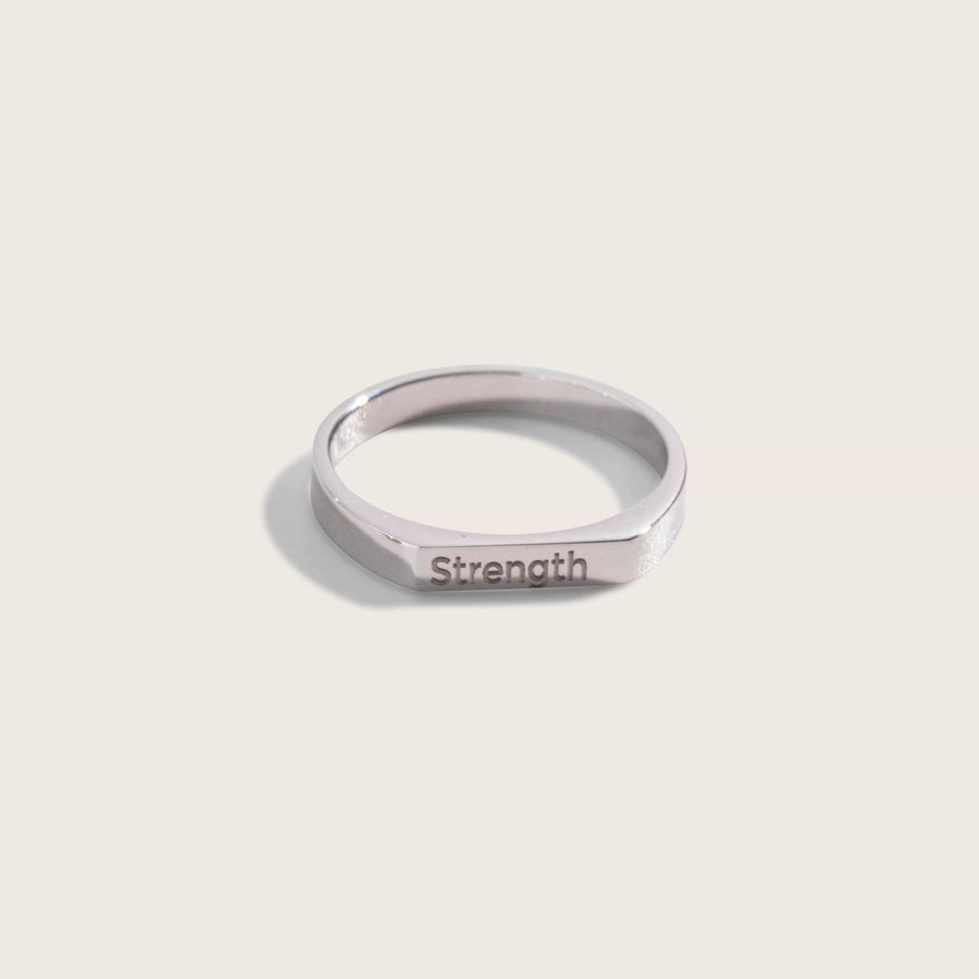 Stainless steel Engravable Ring