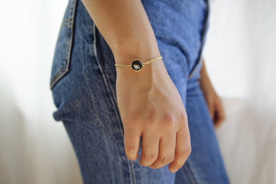 Birthstone Pallene Bracelet in Gold