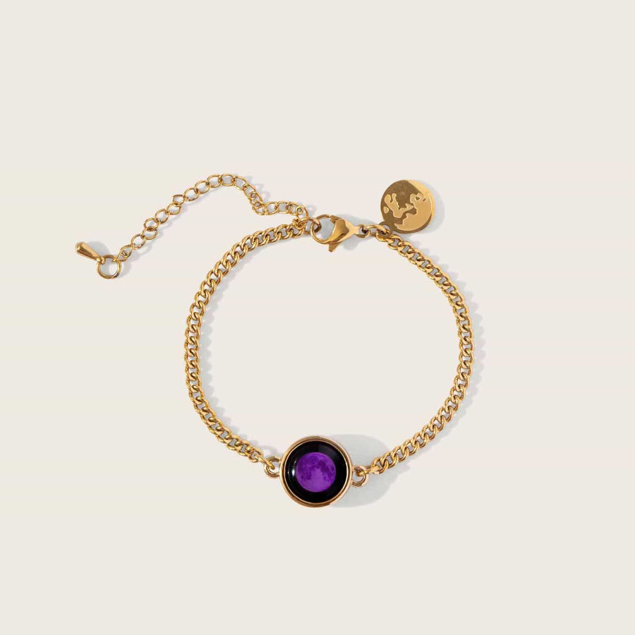 Pink Moon Pallene Bracelet in Gold