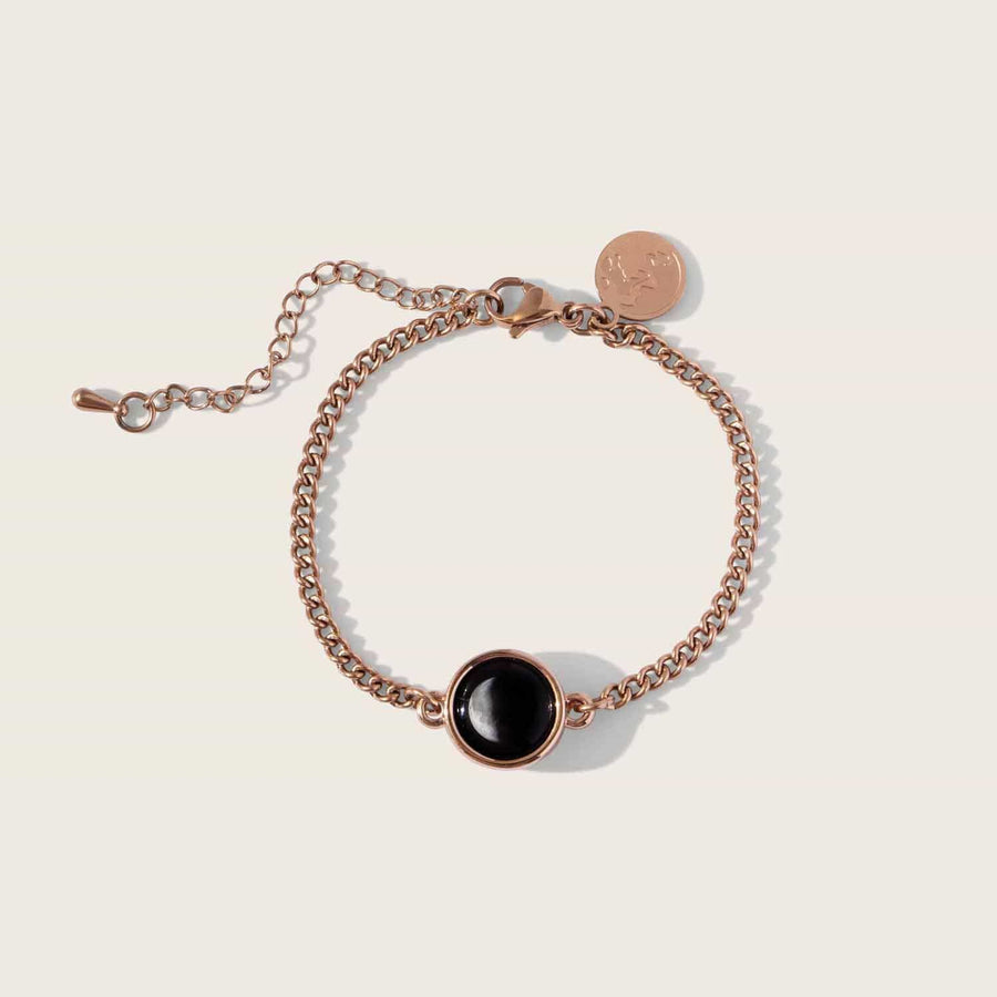 Pallene Bracelet in Rose Gold Moonglow Jewelry 