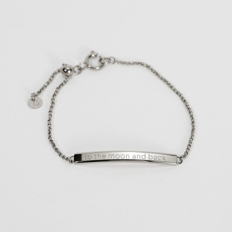 The “To the Moon and Back” Bar Bracelet